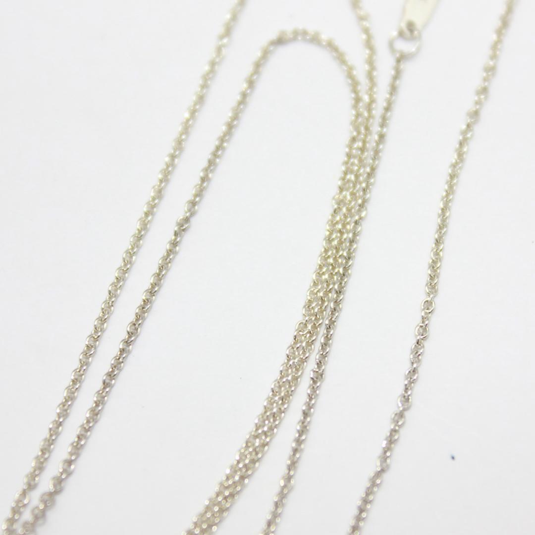 美品 Tiffany&Co. ティファニー フォールドハート ネックレス 925