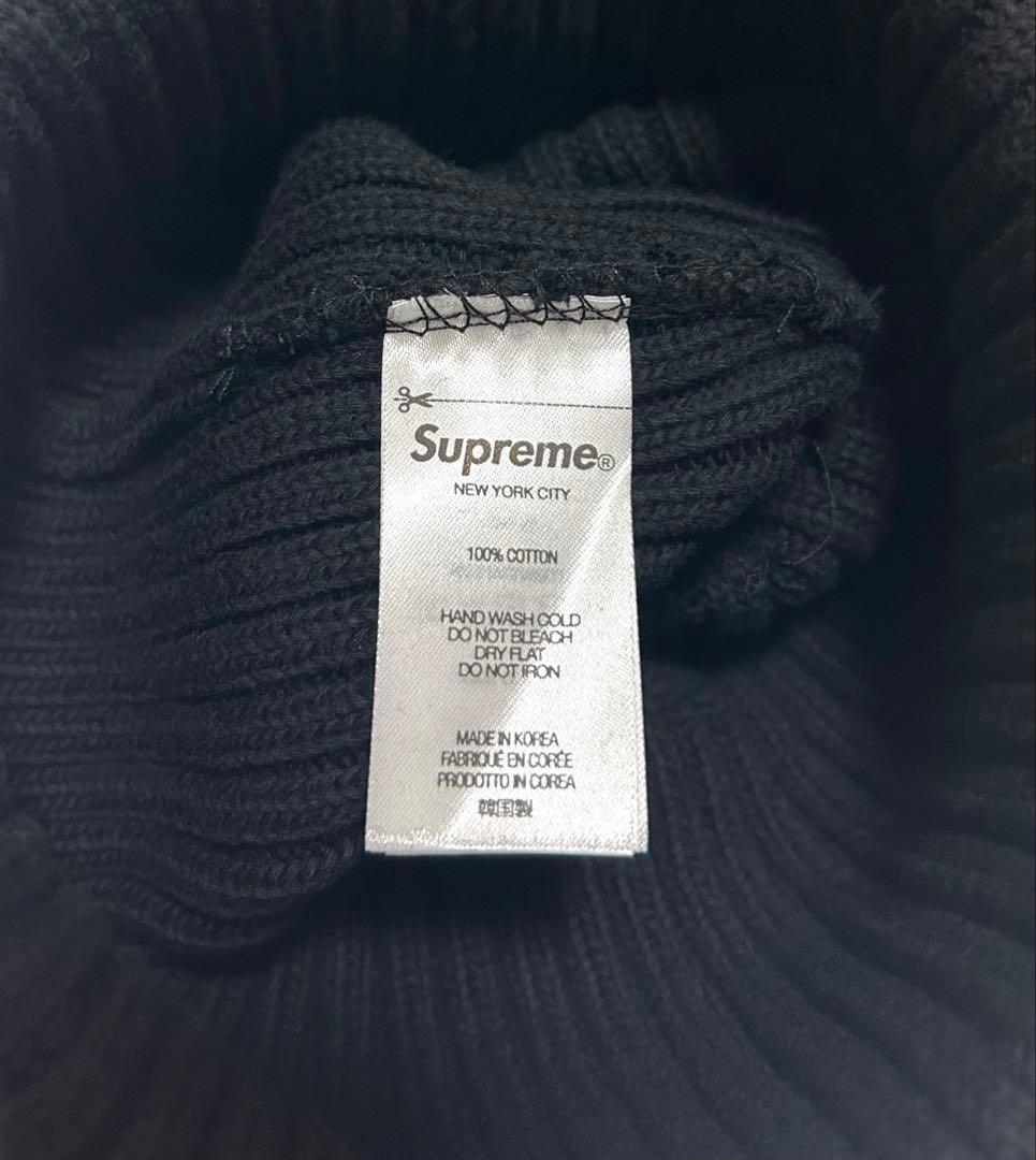 24時間以内発送 新品 黒 25ss Overdyed Beanie