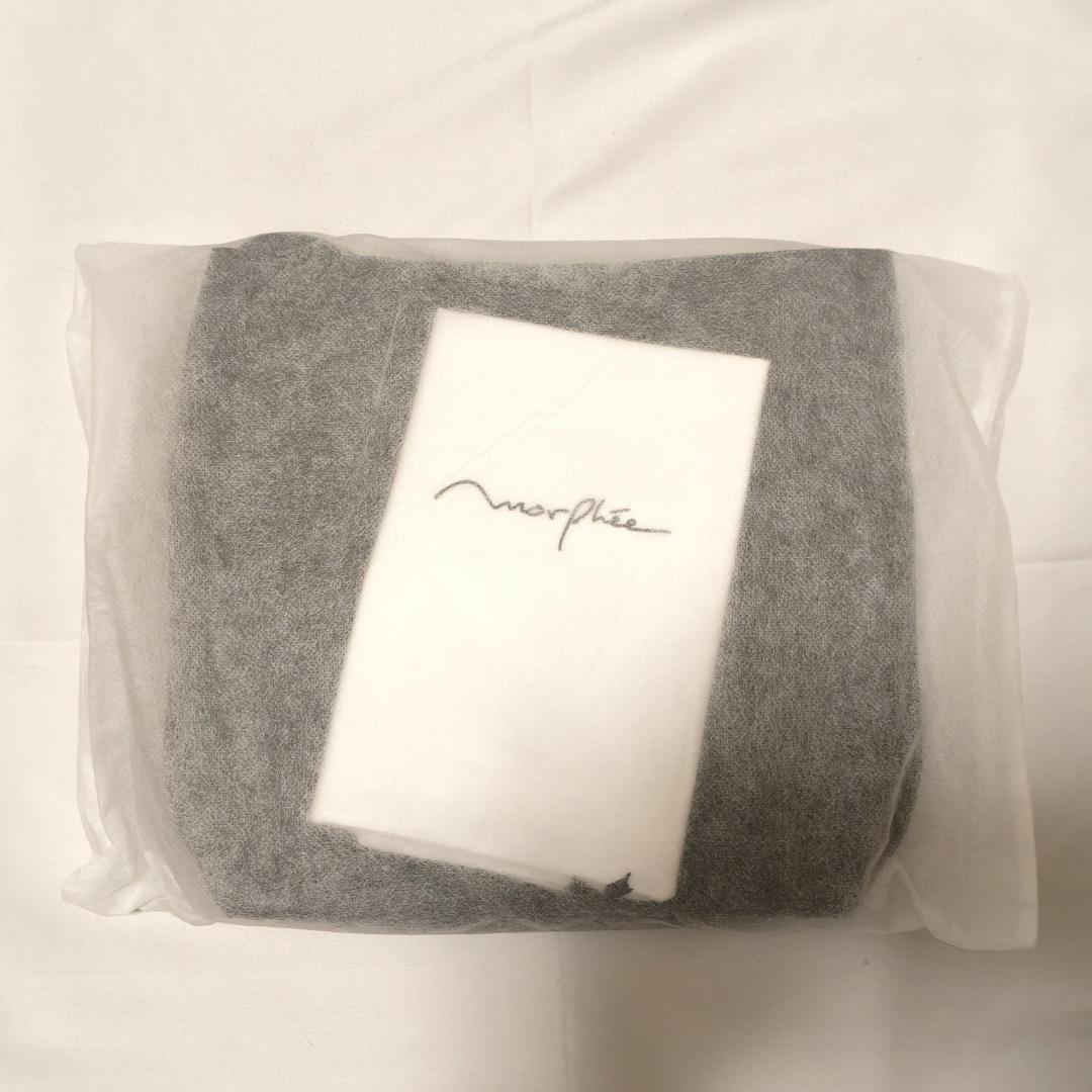 新品■Morphee SQUARE SHOULDER BAG ショルダーバッグ黒