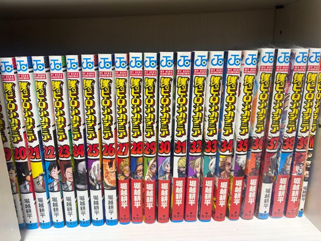 僕のヒーローアカデミア 全39巻セット（Wも含む）