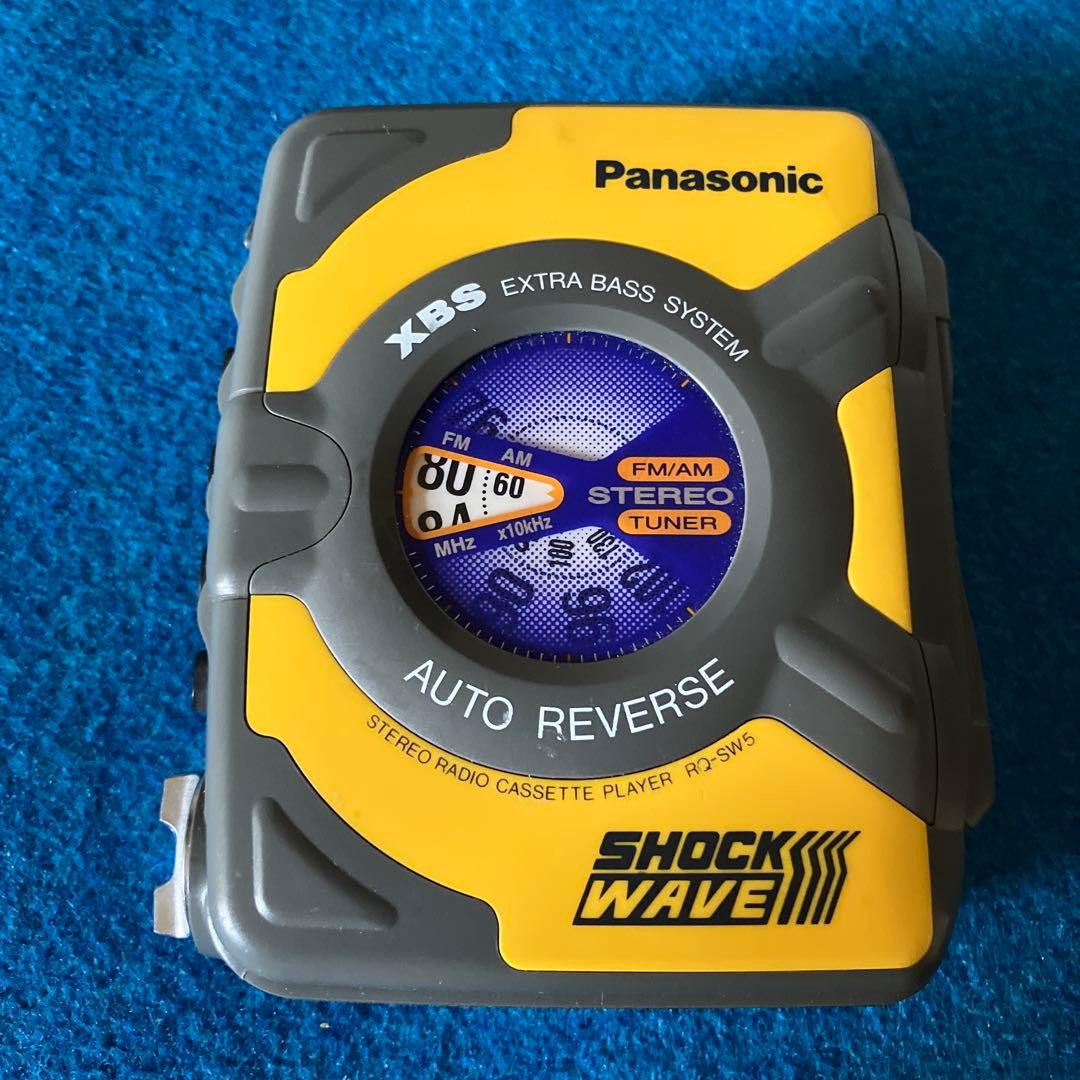 Panasonic SHOCK WAVE品番RQ-SW5Z現状品/ジャンク品扱い