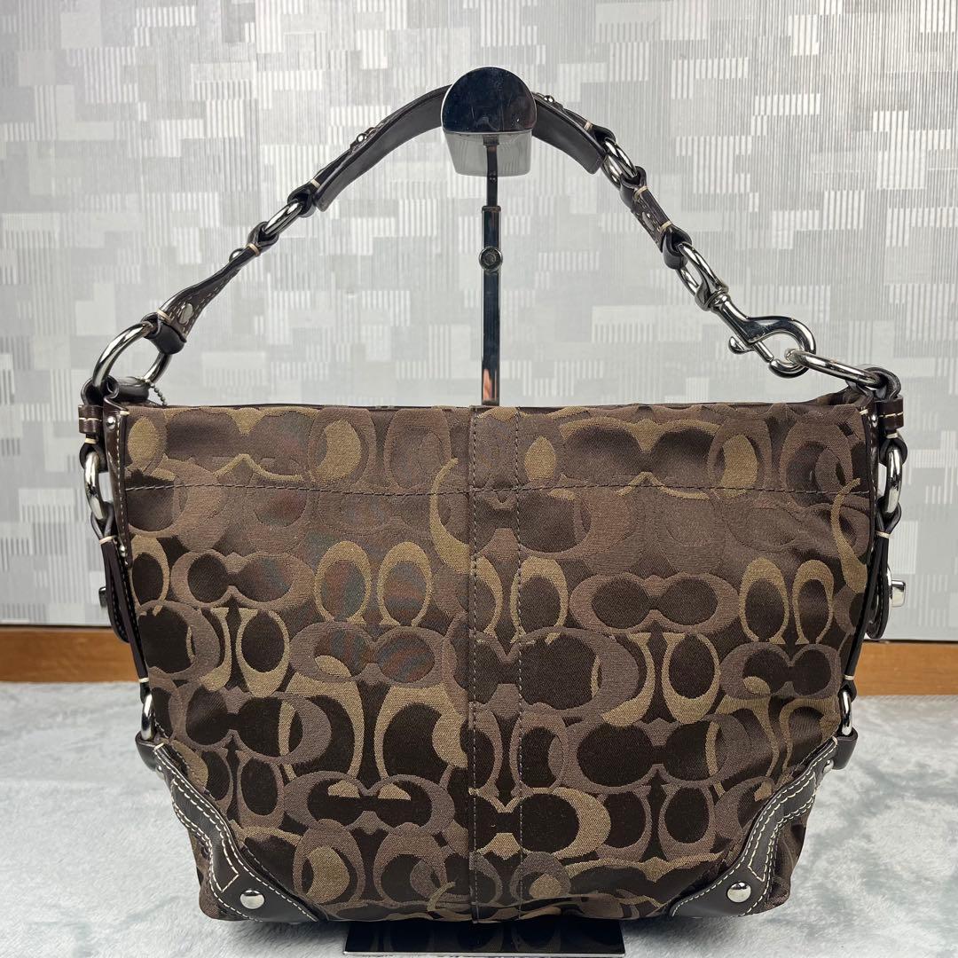 バッグ Vintage Coach Signature Brown Bag