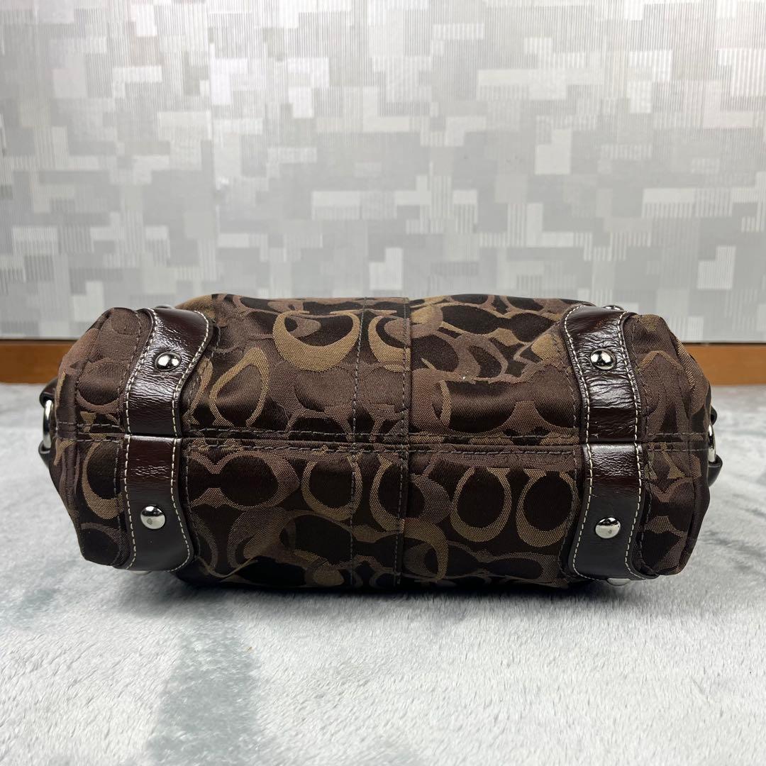 バッグ Vintage Coach Signature Brown Bag