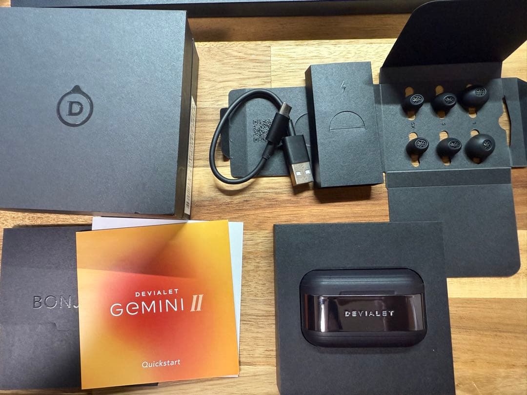 DEVIALET GEMINI II デビアレ ジェミニ 2 ワイヤレスイヤホン