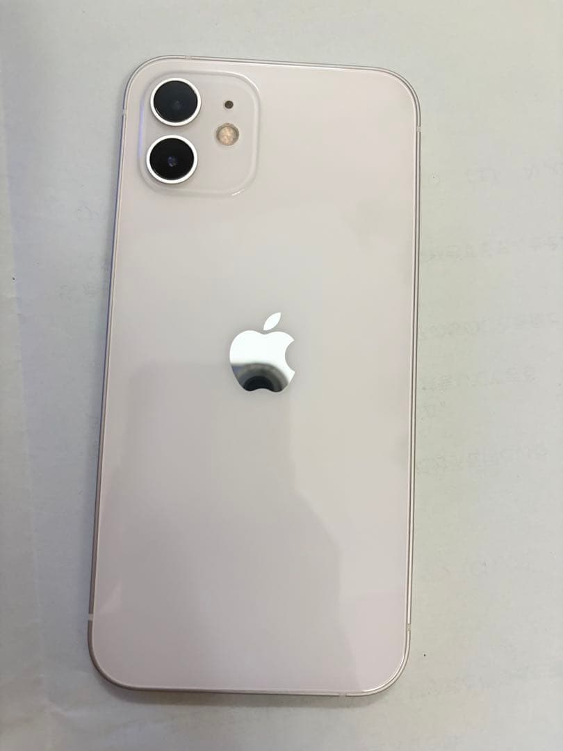 iPhone12 ホワイト　128GB SIMフリー解除済　使用に問題無し