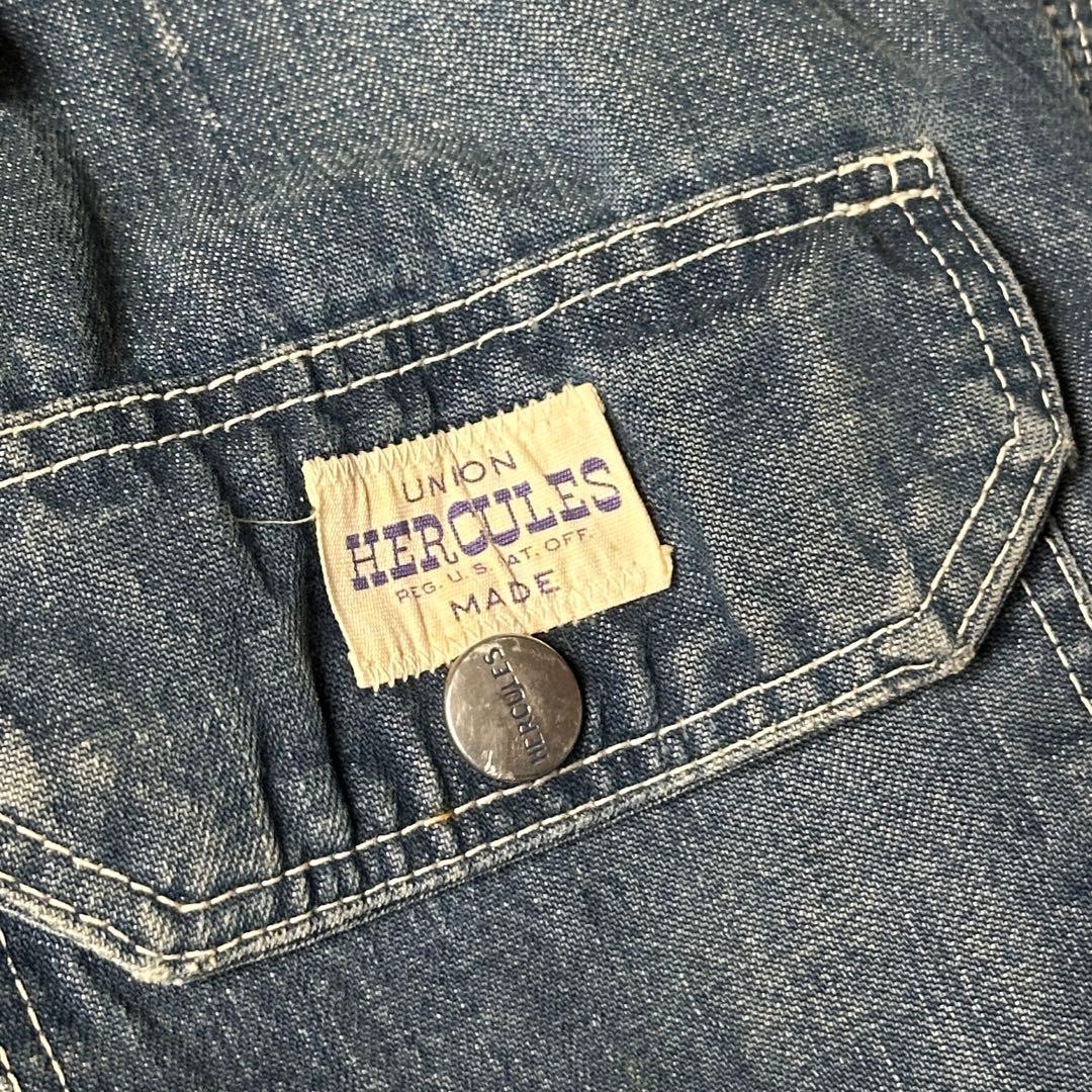 【超スペシャル】 HERCULES 50s デニムジャケット ブランケット