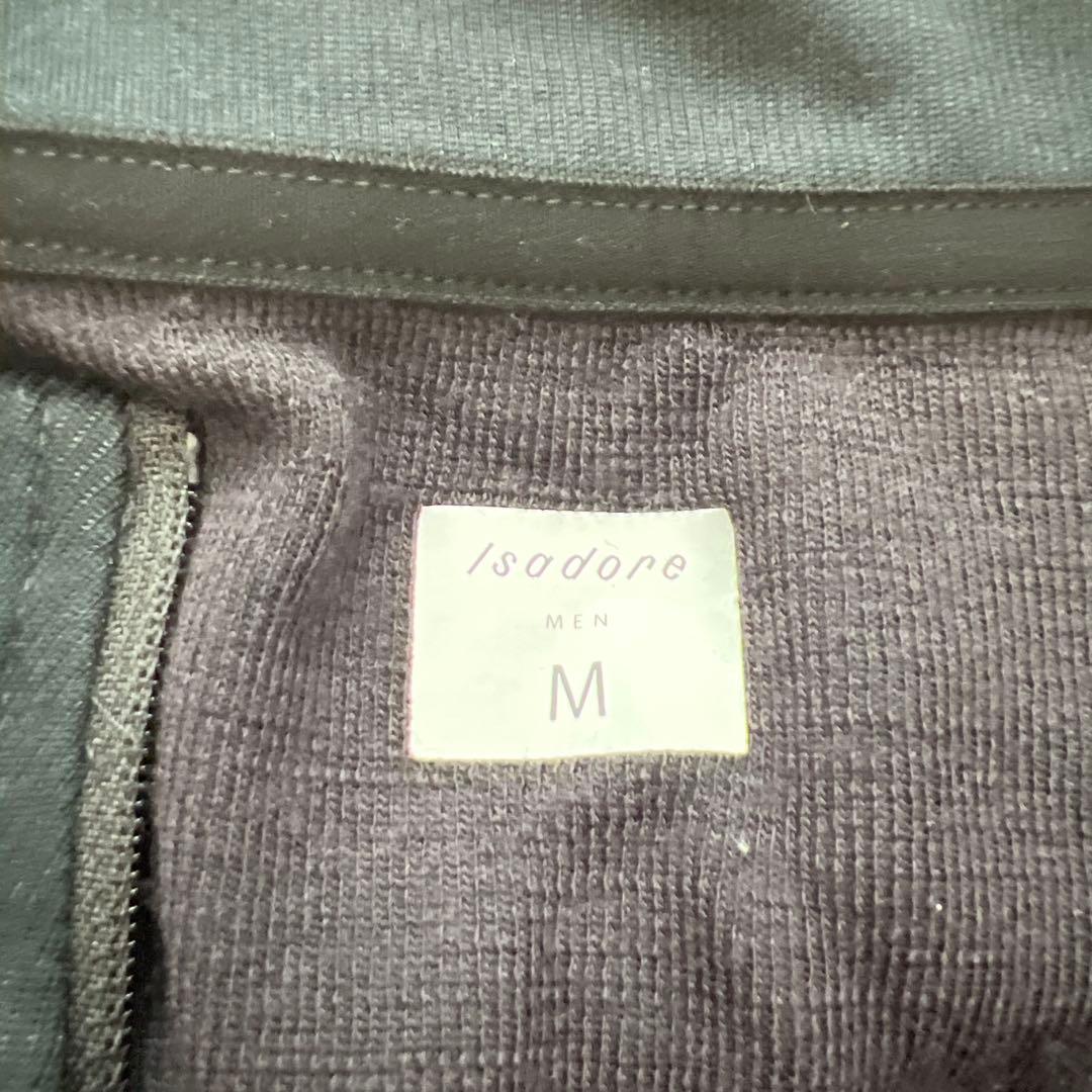 Isadore メリノサイクルジャージ M ブラック