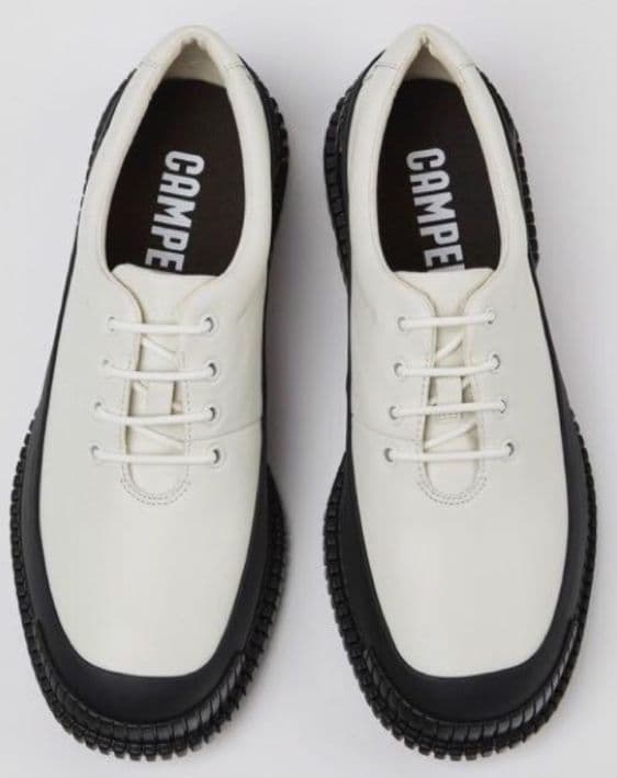 Camper Lab カンペールラボ　ツートーンローファー白黒