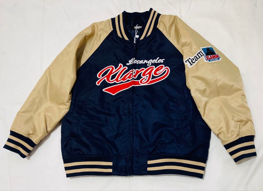 新品 Ｘラージベースボールブルゾン 120㎝