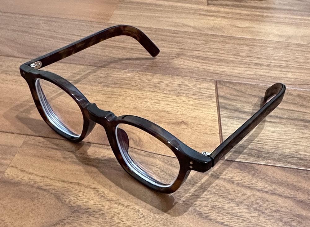 ギュパールgp-01　ハバナ guepard/havana　純正フラットレンズ