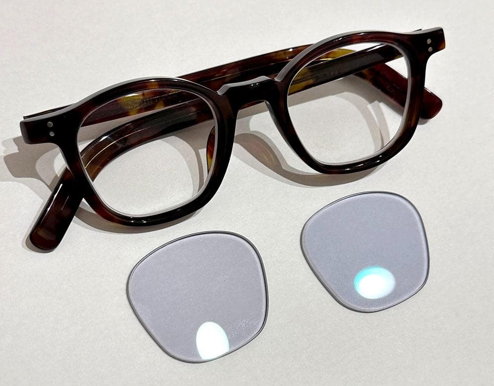 ギュパールgp-01　ハバナ guepard/havana　純正フラットレンズ