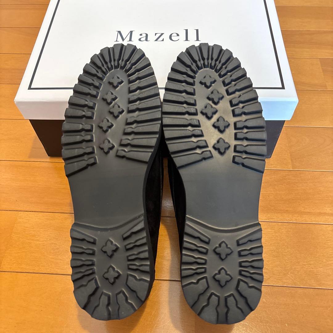 Mazell スウェードタッセルローファー 37