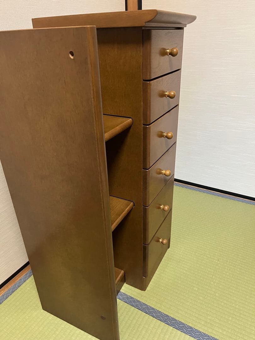 カリモク　サイドボード　リビング収納　引出6・ラック3段 karimoku 美品