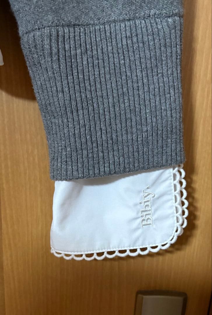 Bibiy. PATTY PILGRIM TOP グレー