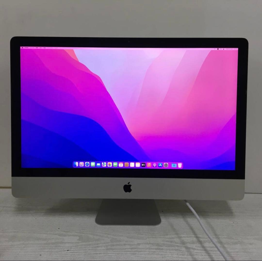 Apple iMac 27インチ シルバー2015