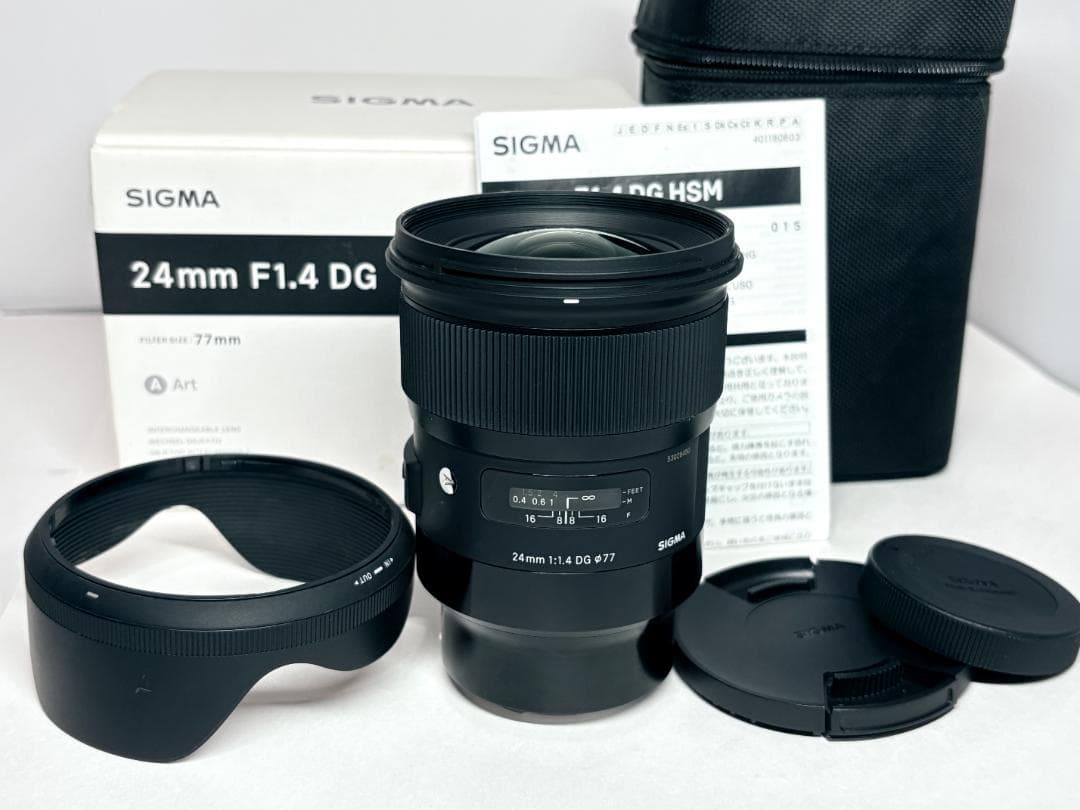 元箱付き シグマ 24mm F1.4 DG HSM Art ソニーE