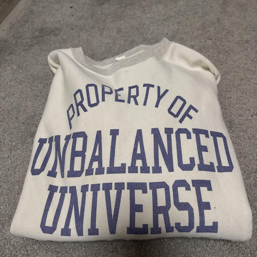 SAINT プリントスウェット ホワイト