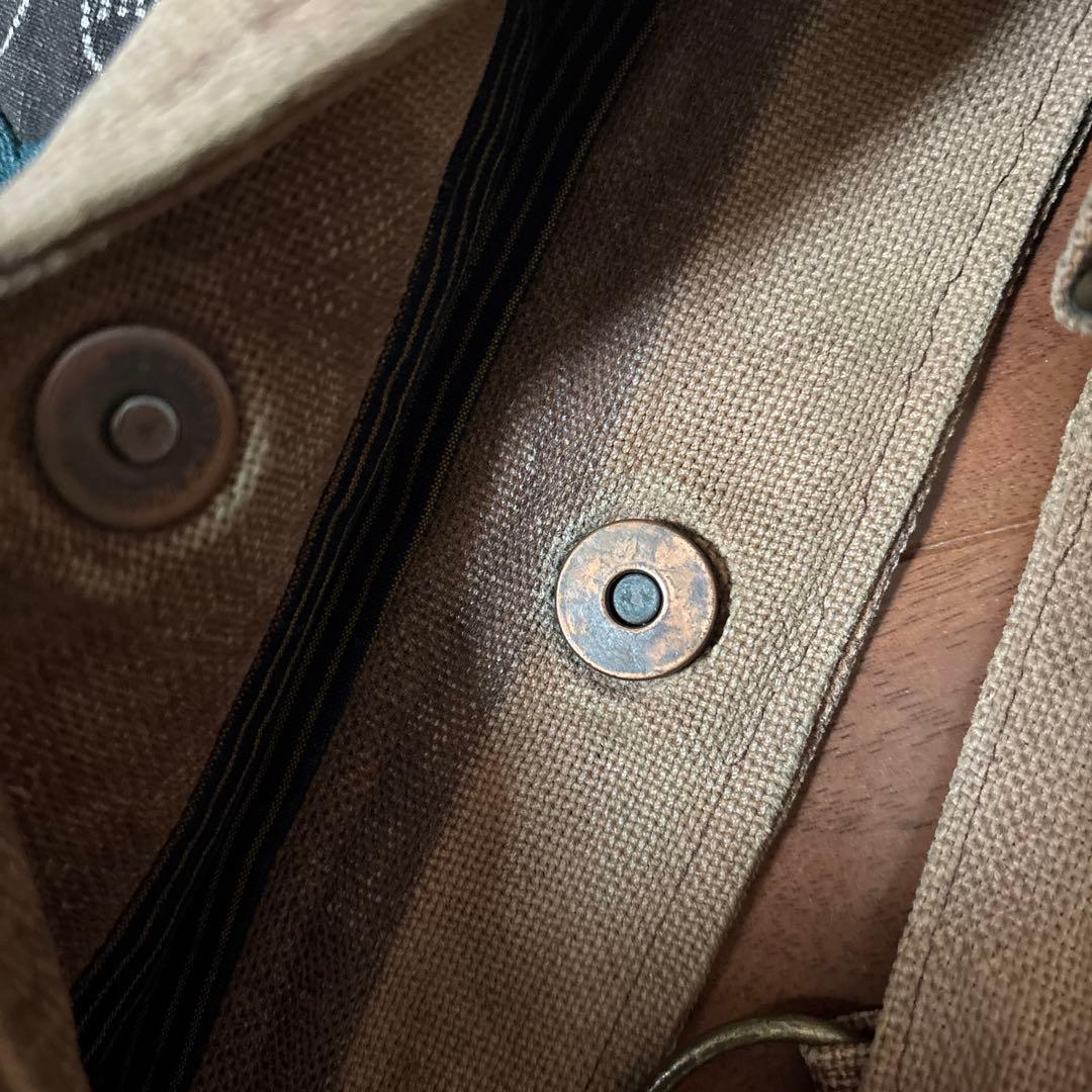 ギャラリー購入品　古布　酒袋　絣　絵絣　パッチ　リメイク　バック