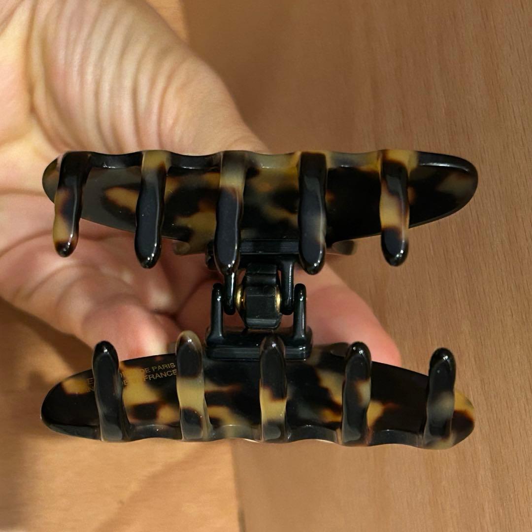 新品未使用　ALEXANDRE DE PARIS ヘアクリップ　パール