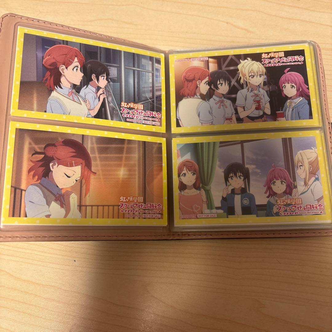 ラブライブ虹ヶ咲学園　メモリーズスナップ　40枚　コレクション　上原歩夢　高咲侑
