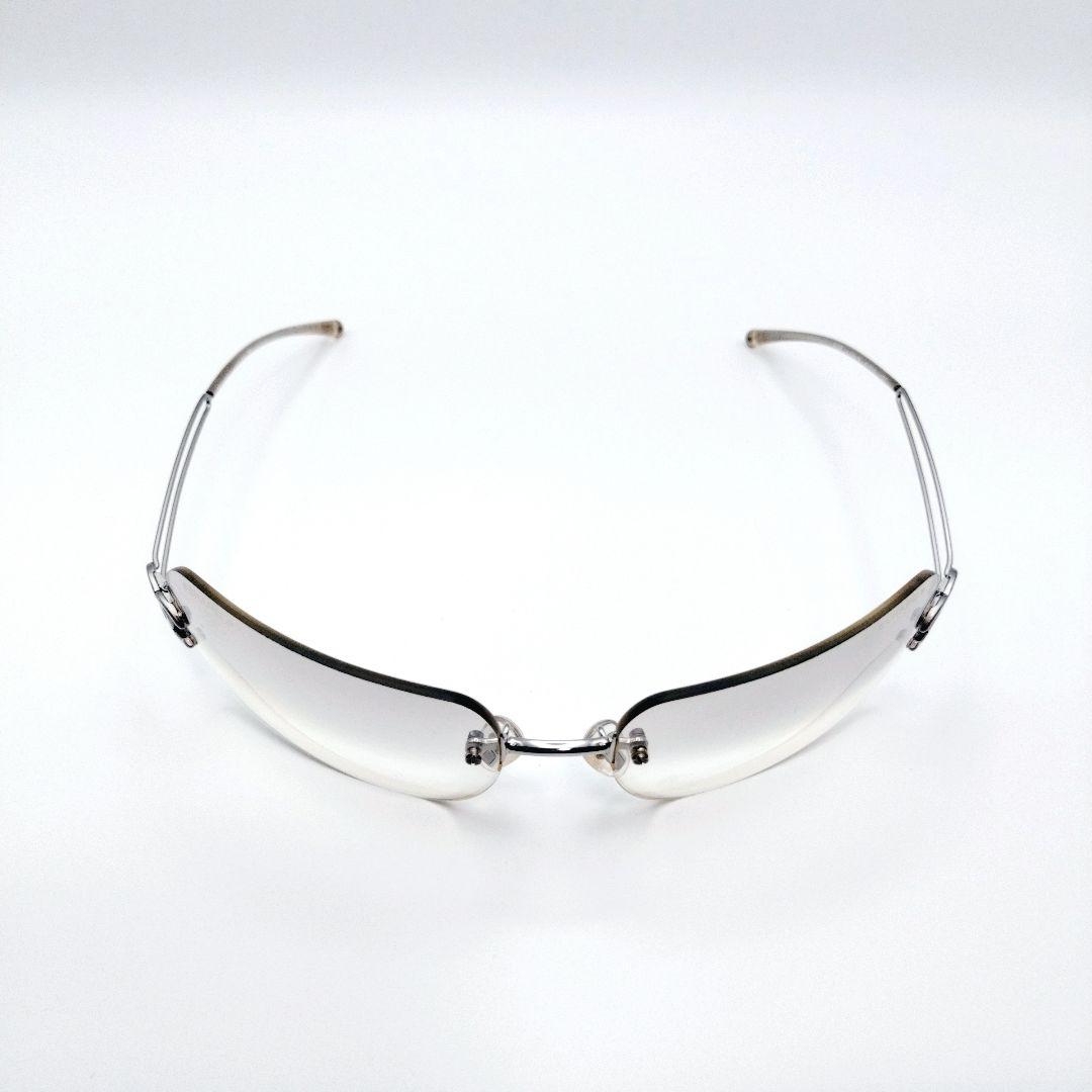 CHANEL シャネル　ココマーク　サングラス　リムレス　グラデーション