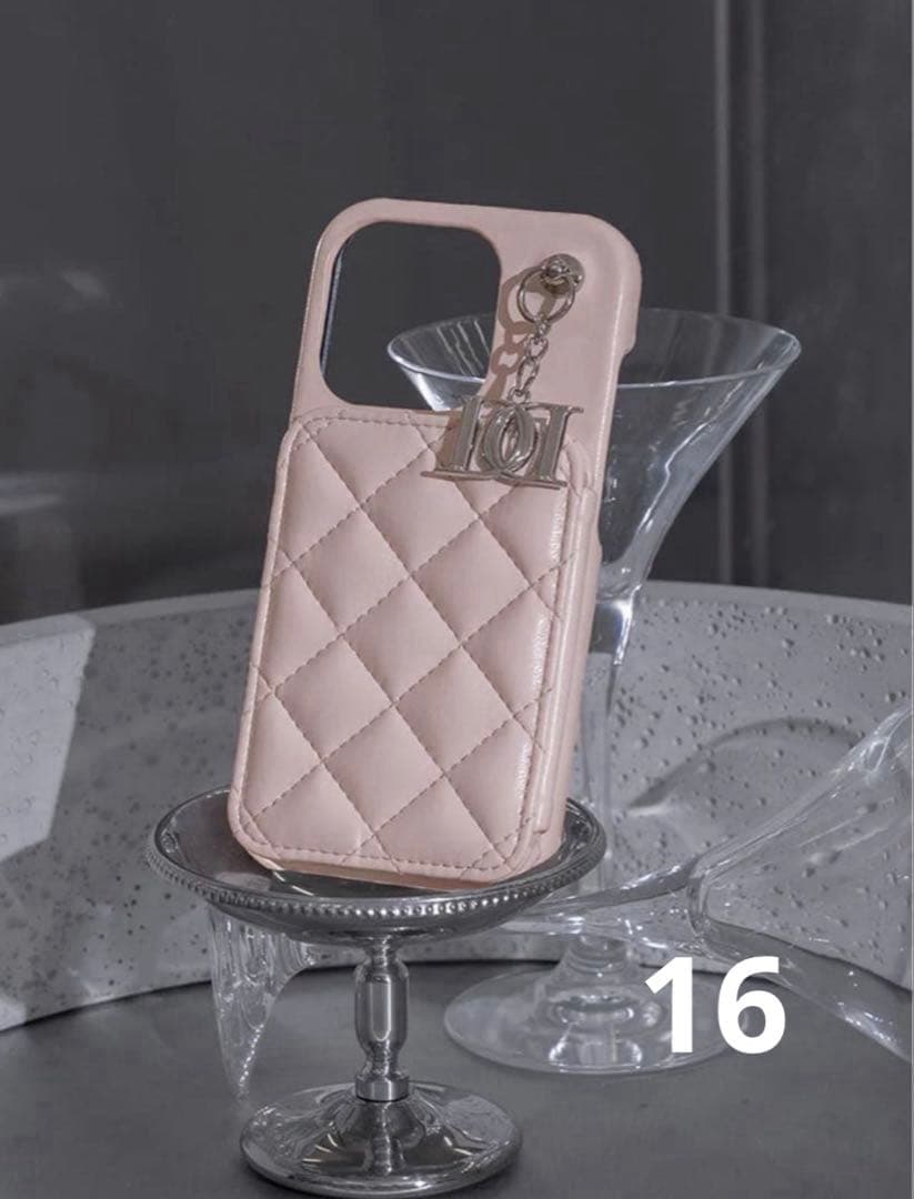 Darich キルティングミラーDDチャーム iPhoneケース 16
