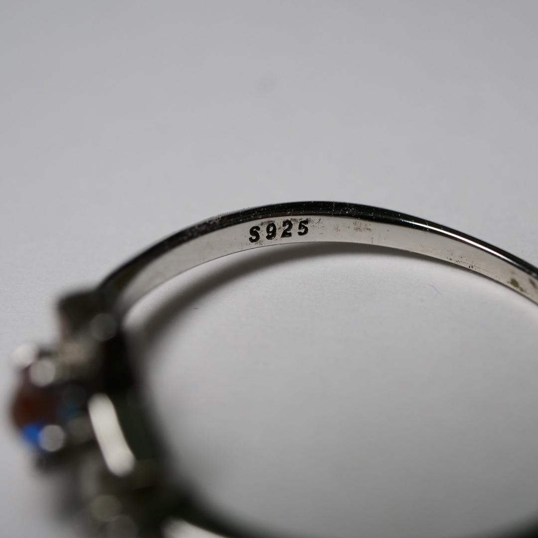 アンティークサフィレット　星のリング