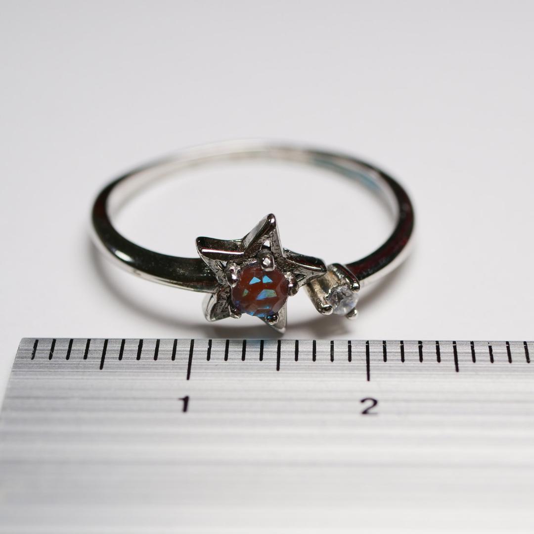 アンティークサフィレット　星のリング