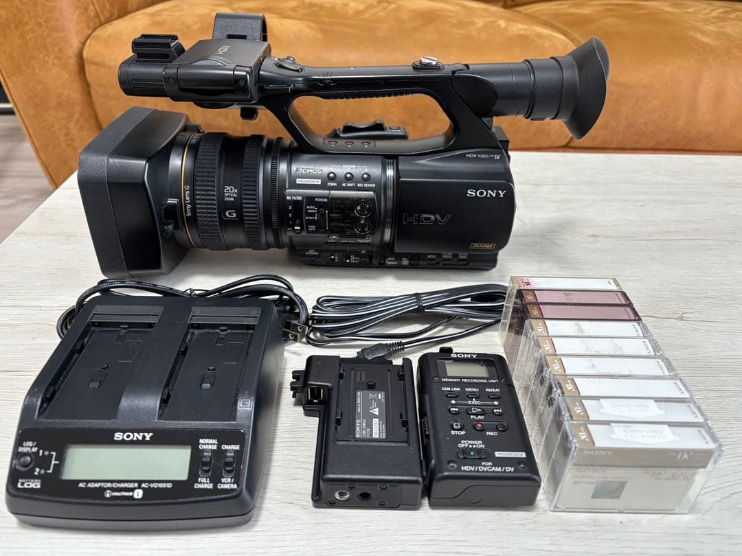 SONY HVR-Z5J HVR-MRC1 HDV 業務用ビデオカメラ本体　美品