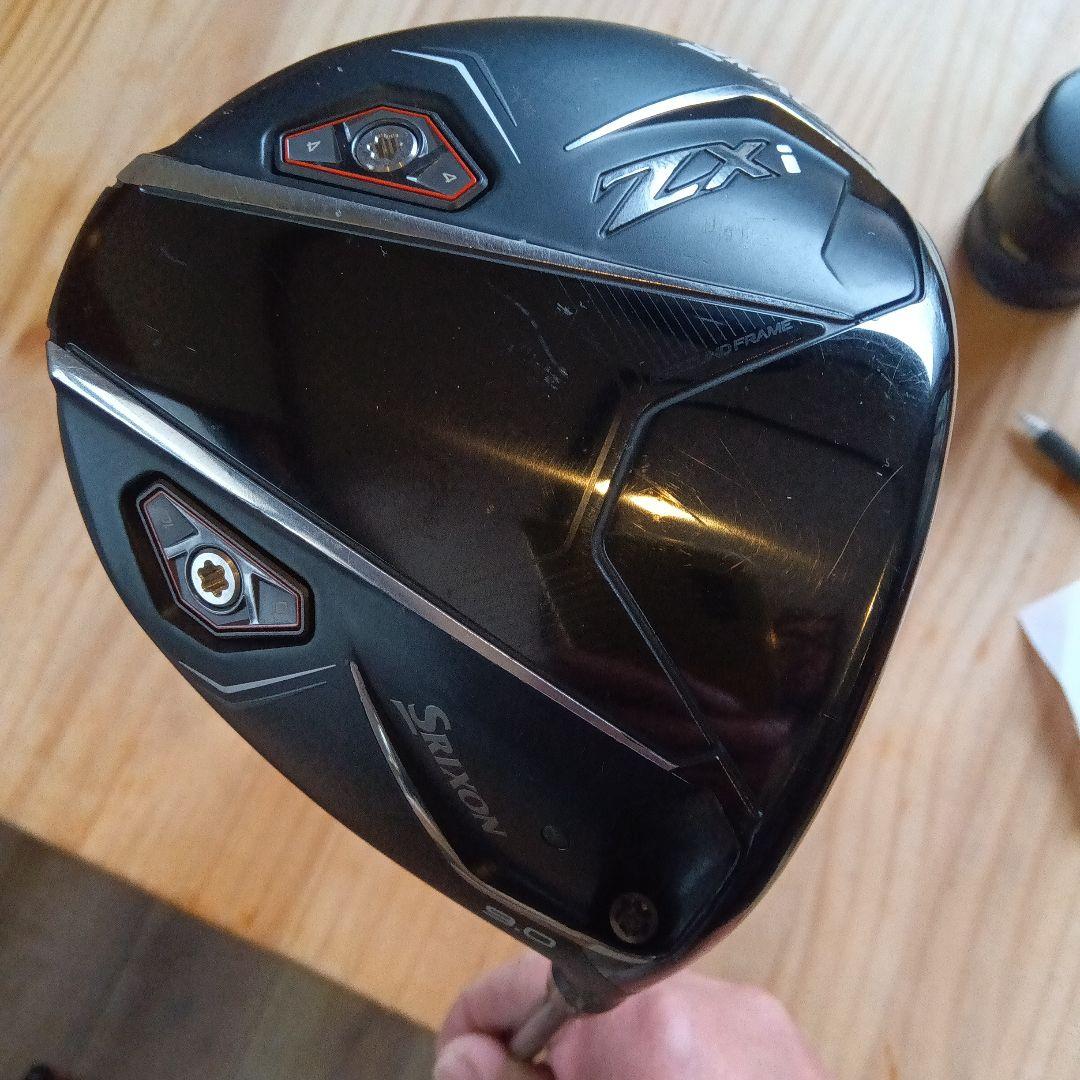 スリクソンZxiドライバー９度シャフト2本