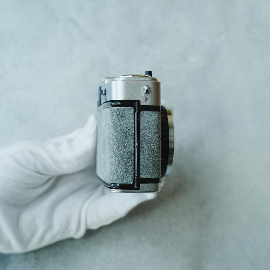 OLYMPUS PEN EE-3 スエード調グレー【整備済完動品】