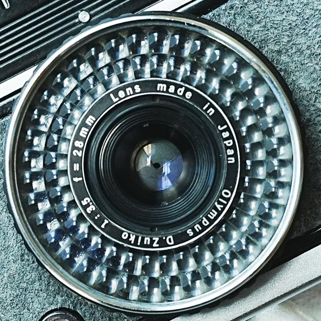 OLYMPUS PEN EE-3 スエード調グレー【整備済完動品】