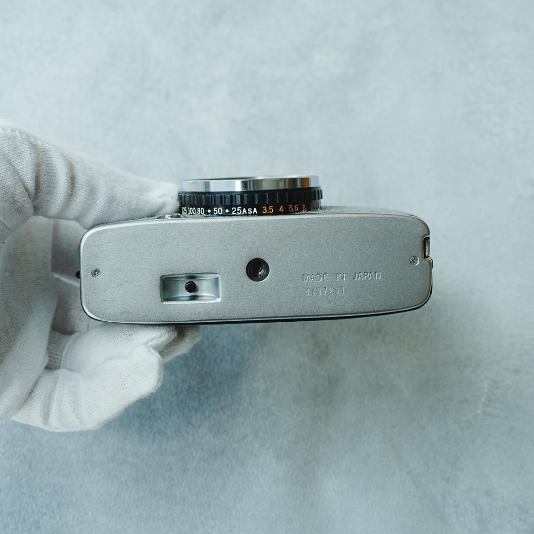 OLYMPUS PEN EE-3 スエード調グレー【整備済完動品】