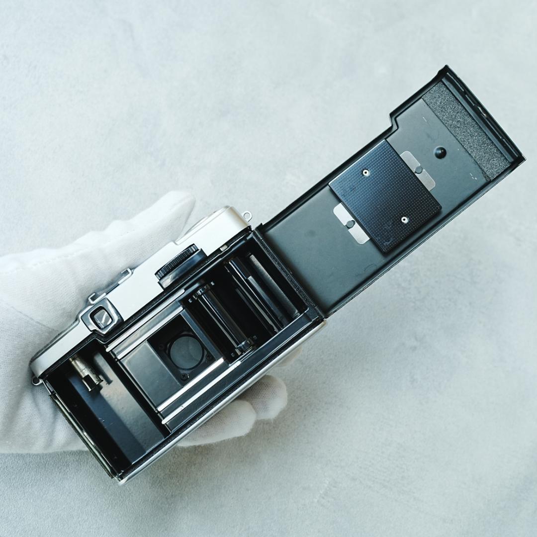 OLYMPUS PEN EE-3 スエード調グレー【整備済完動品】