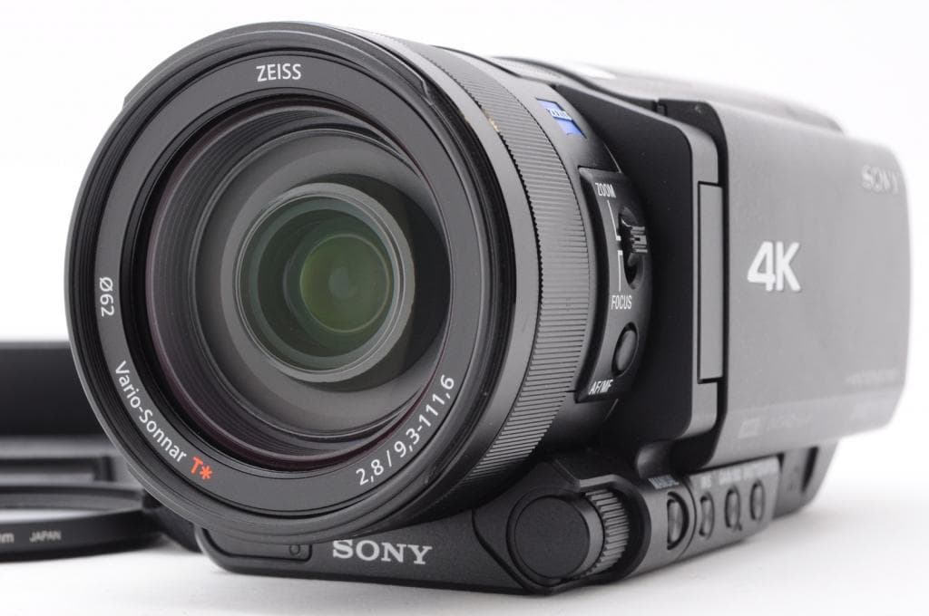 SONY FDR-AX100 4K ビデオカメラ Vario-Sonnar T*