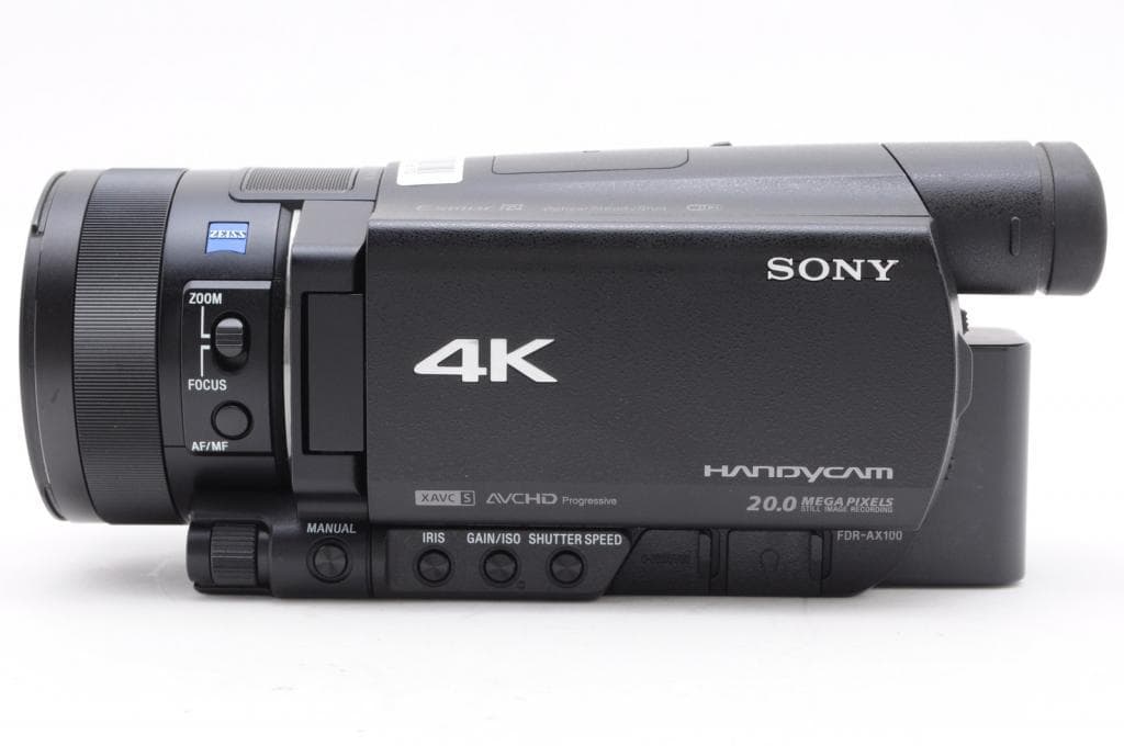 SONY FDR-AX100 4K ビデオカメラ Vario-Sonnar T*