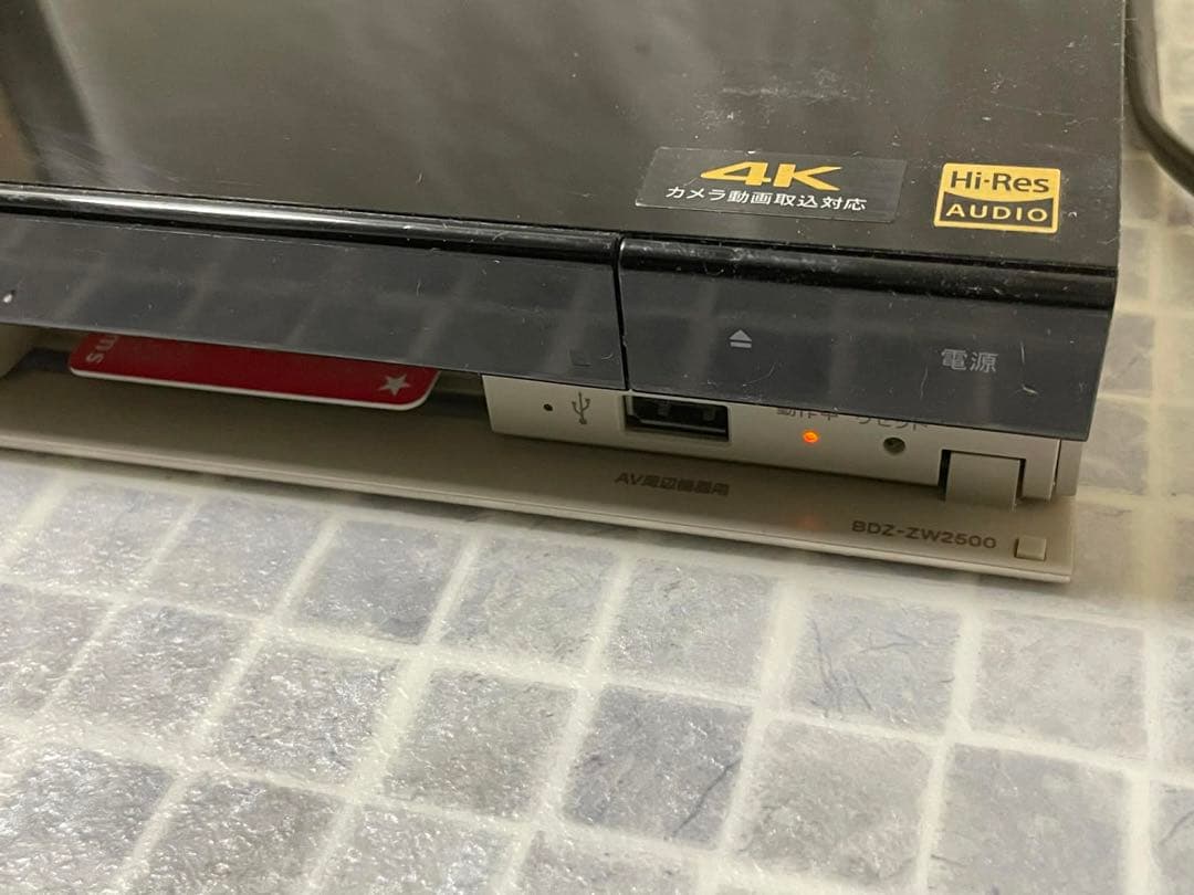SONY BDZ-ZW2500 ブルーレイレコーダー 動作品