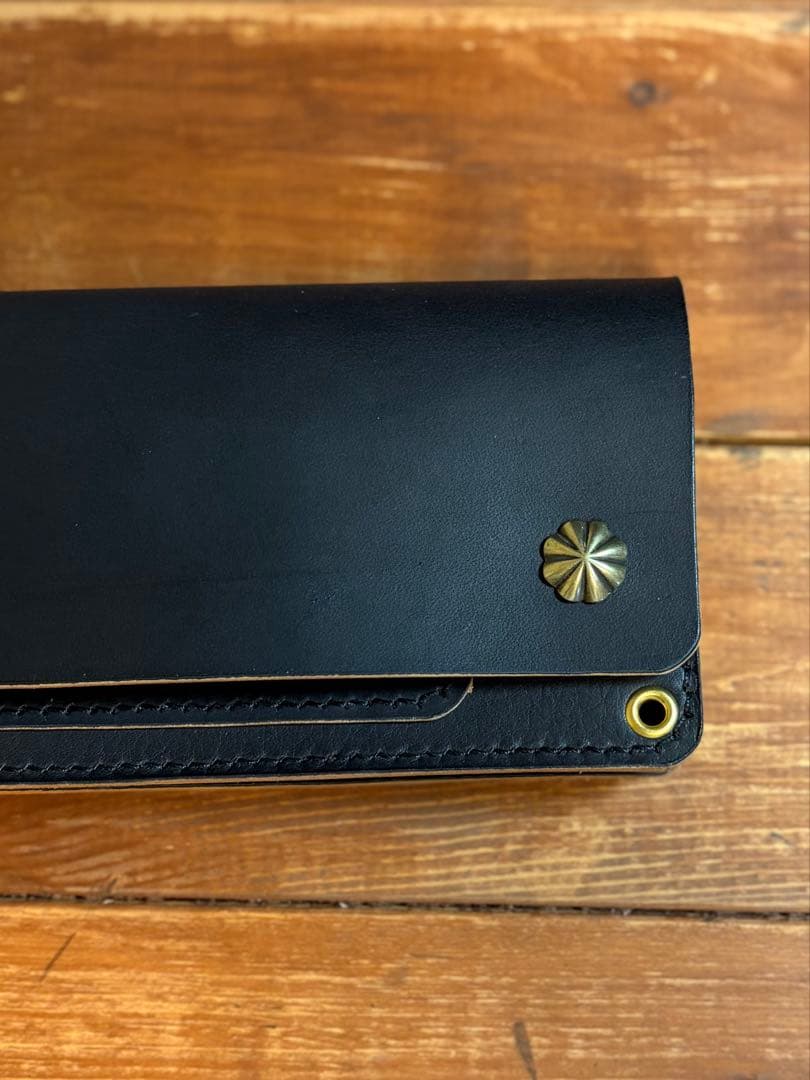 【年始セール】トラッカーウォレット TW-01 アポロコンチョカスタム 茶芯