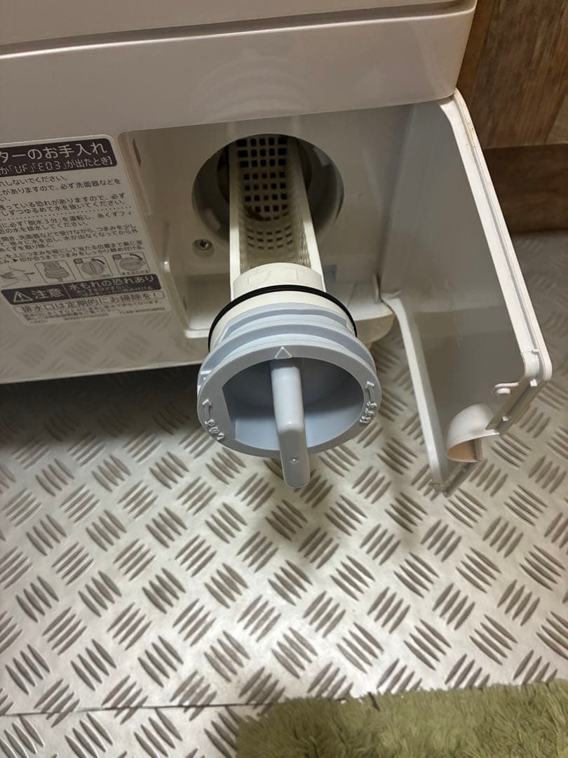 SHARPドラム式洗濯機ES-S7E ジャンク品