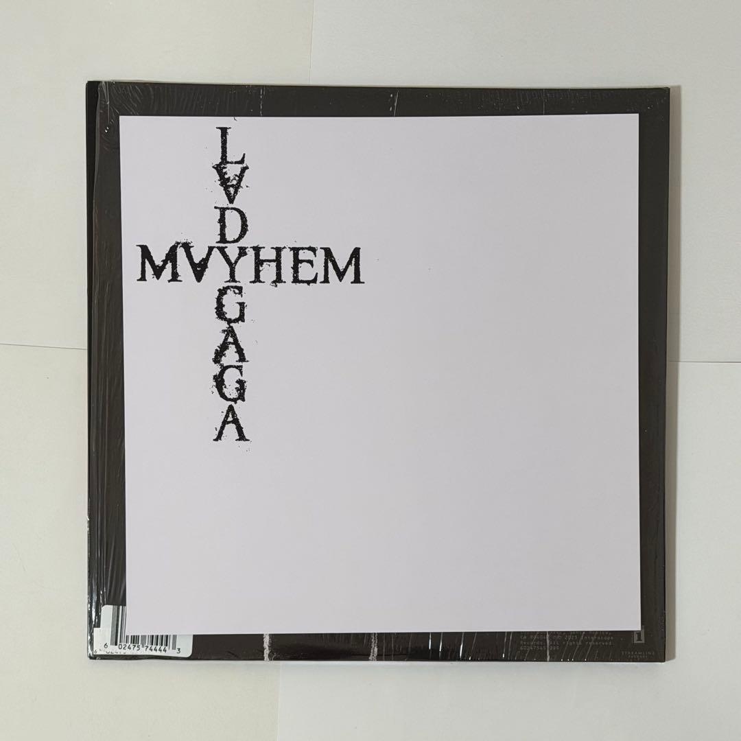 た*ご様 レディー・ガガ　MAYHEM　直筆サイン入りレコード
