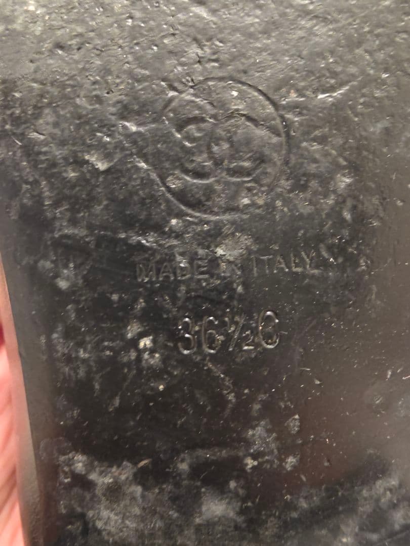 【美品】CHANEL シャネル バレリーナ フラットシューズ 36½ブラック