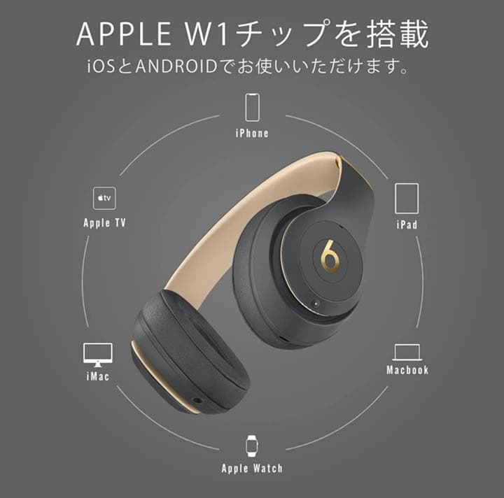 Beats Studio3 Wirelessヘッドフォン