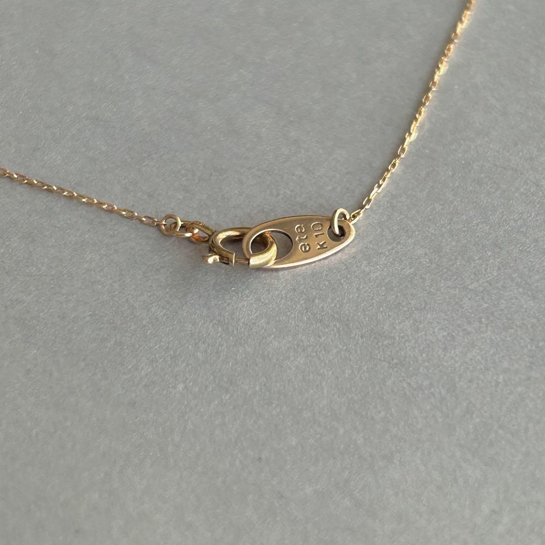 ete パールネックレス　K10イエローゴールド