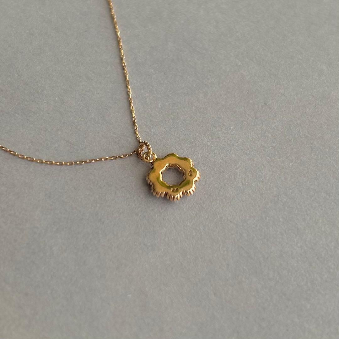 ete パールネックレス　K10イエローゴールド