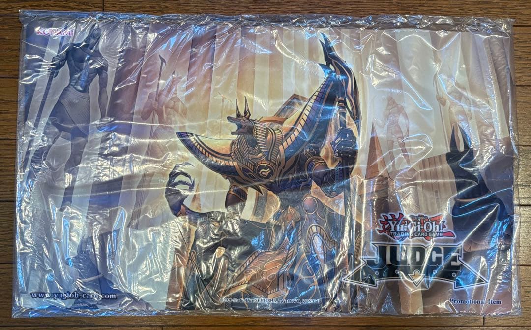 遊戯王 プレイマット ジャッジメント・オブ・アヌビス JUDGE 未開封