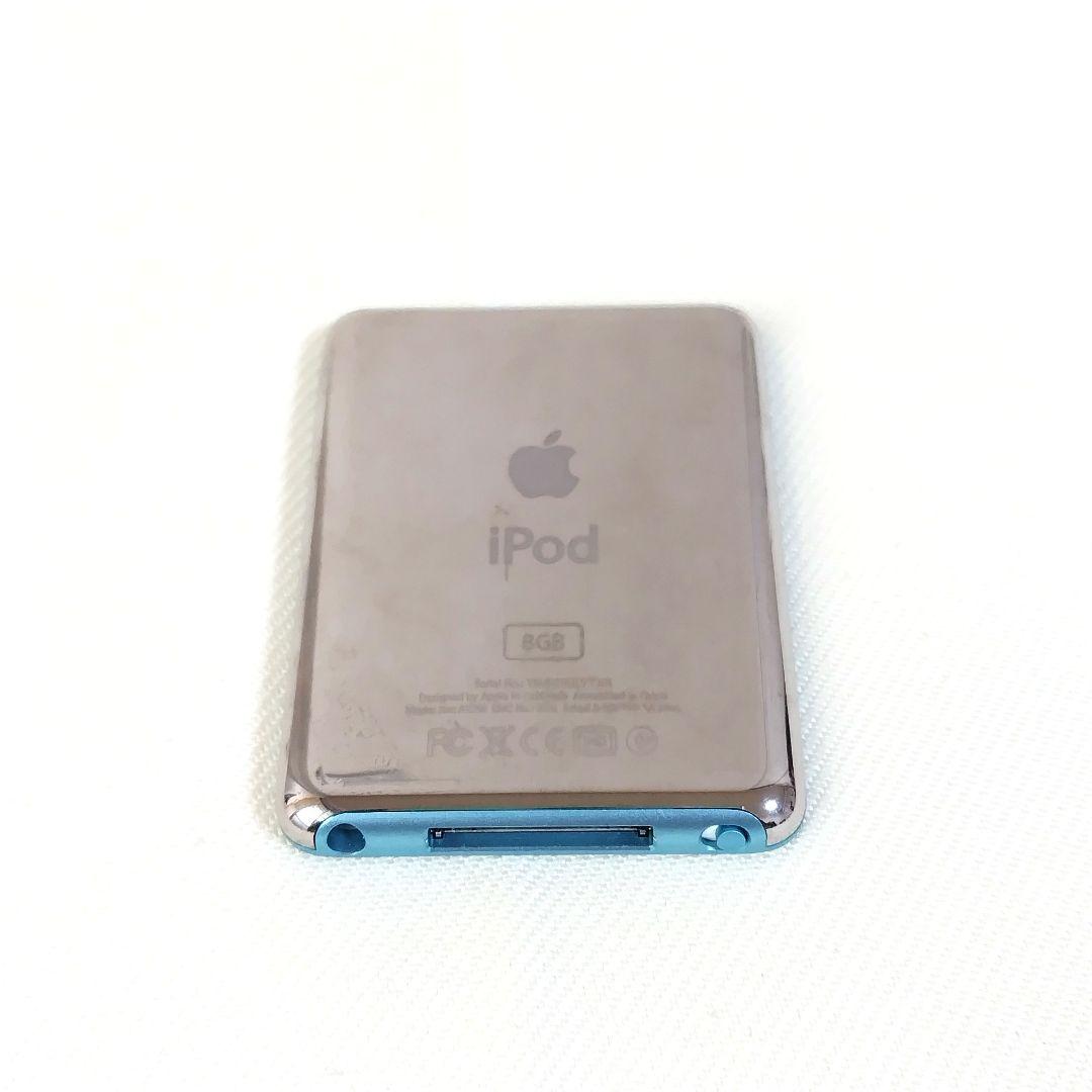 【動作良好／バッテリー検証済】iPod nano 第3世代 8GB ブルー