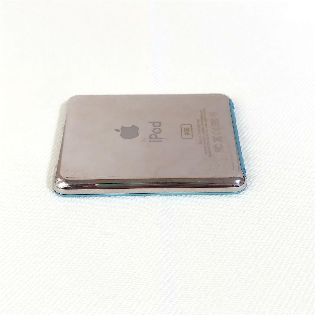 【動作良好／バッテリー検証済】iPod nano 第3世代 8GB ブルー