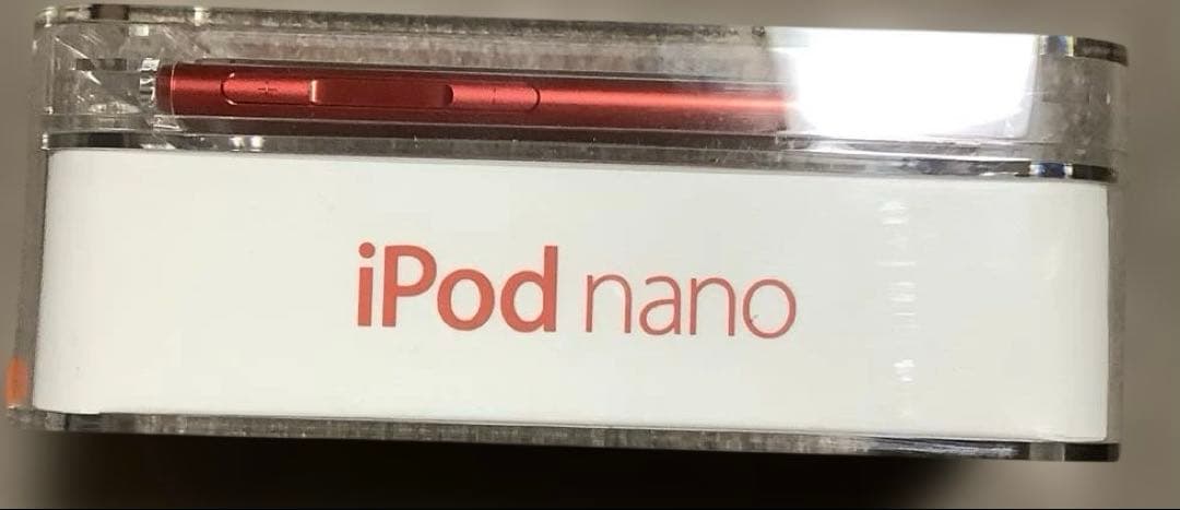 ポータブルプレーヤー iPod nano 16G Red MD744J/A