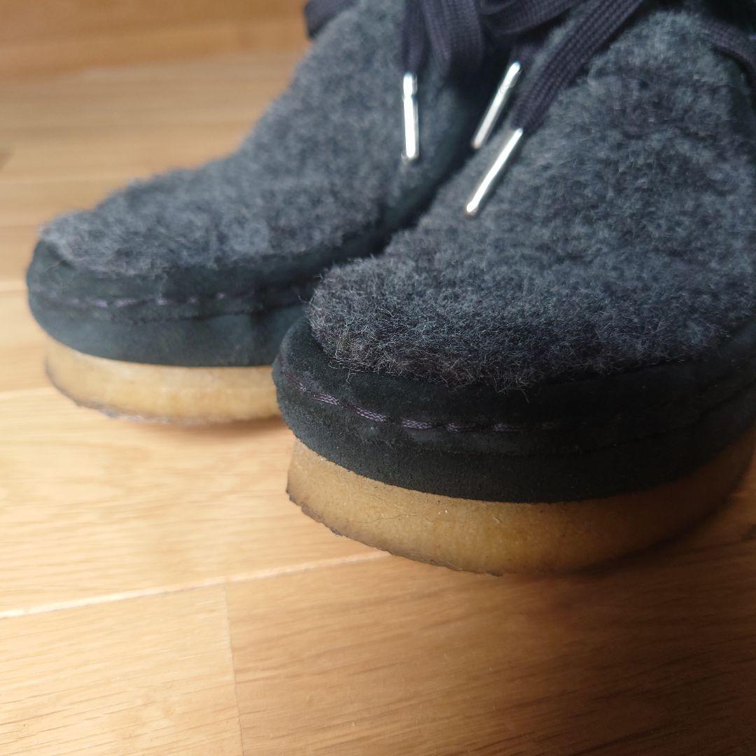【Clarks】クラークス ワラビー スエード ファー US5.5/24.5cm