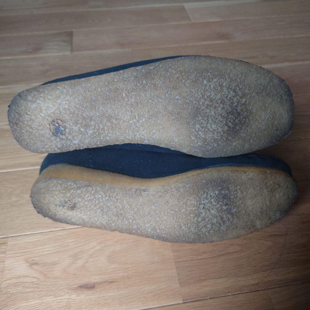 【Clarks】クラークス ワラビー スエード ファー US5.5/24.5cm